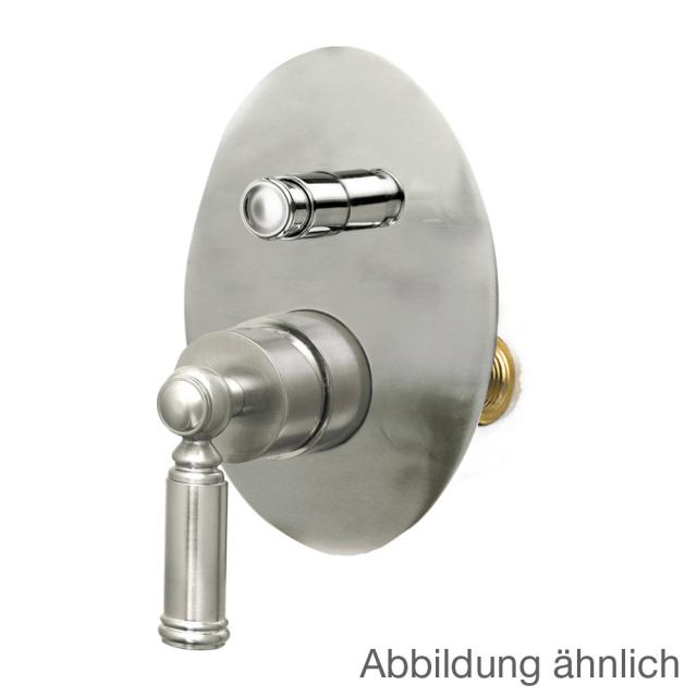 Bossini Liberty/2 concealed, single lever shower mixer with two-way diverter