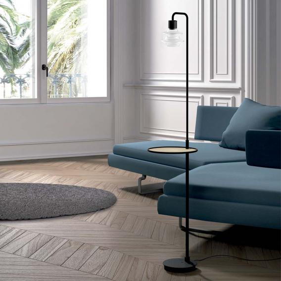 Bover Drop Tray Led Floor Lamp With, Floor Lamp With Tray