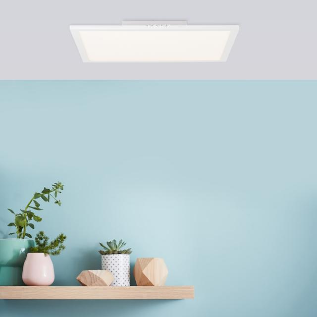 Brilliant Jacinda LED ceiling light with dimmer and CCT