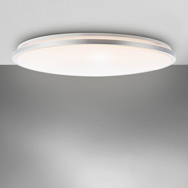 Brilliant Jamil LED ceiling light with dimmer and CCT