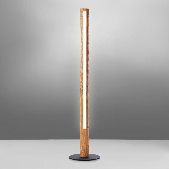 Brilliant Odun LED floor lamp with dimmer