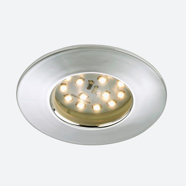 Briloner Attach LED recessed spotlights, round