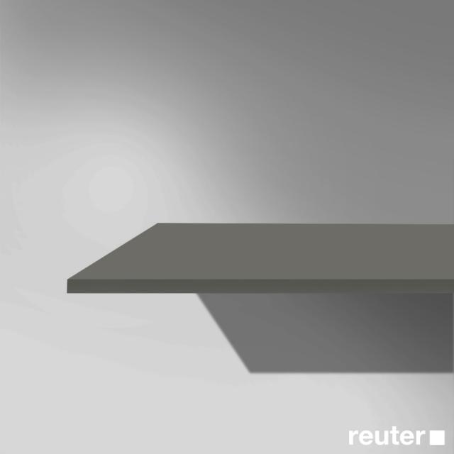 Burgbad Crono wall-mounted shelf matt grey