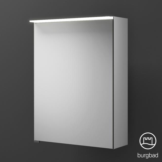 Burgbad Junit mirror cabinet with lighting and 1 door without washbasin lighting
