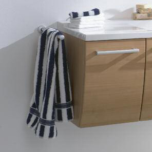 Burgbad Universal towel bar extendable chrome