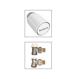 Buderus accessory set Logatrend thermostat head with valve and fitting