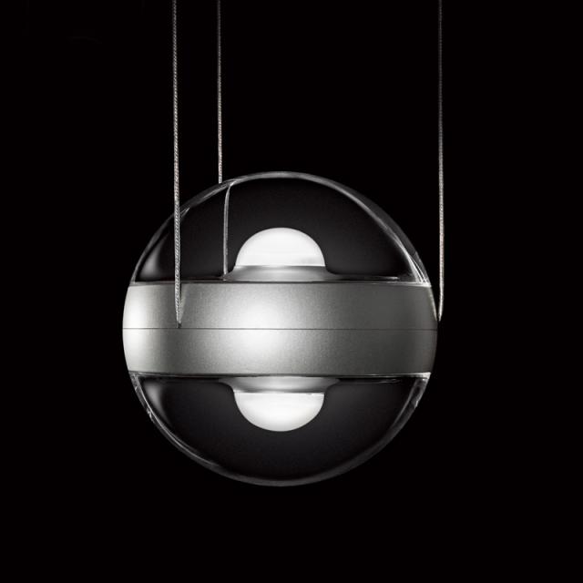 CINI&NILS Sferico sospeso LED pendant light, transparent