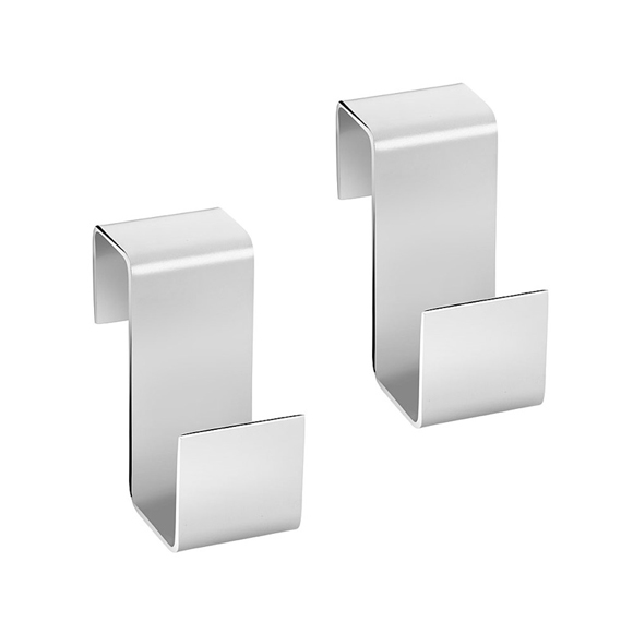 Cosmic b-box set of 2 hooks polished stainless steel