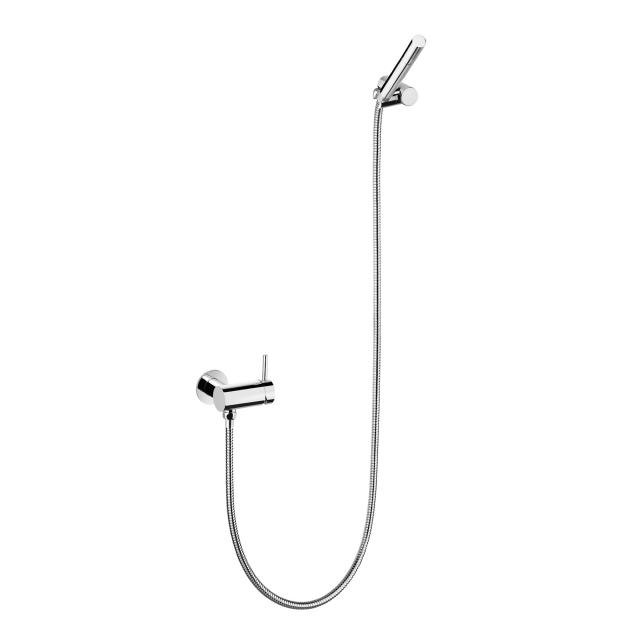 Cosmic Control exposed single lever shower mixer with shower assembly chrome