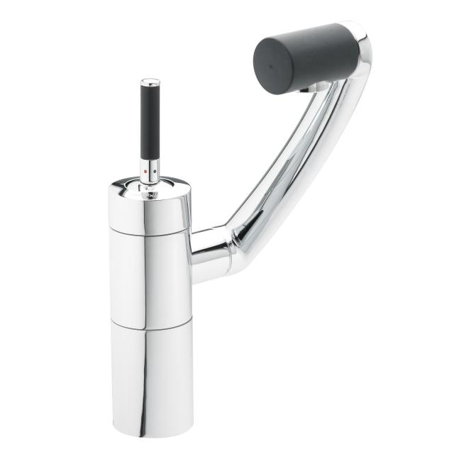 Damixa Arc single-lever kitchen mixer tap chrome/black