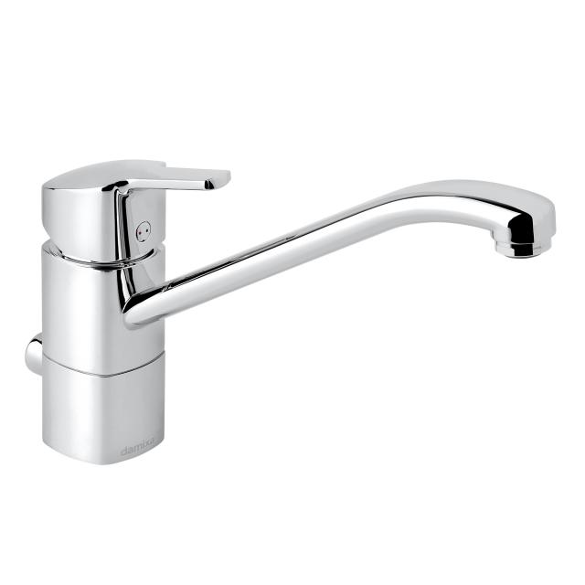 Damixa Pine single-lever kitchen mixer tap, with utility connection