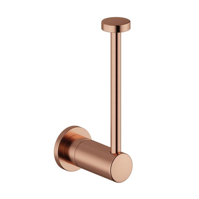 Damixa Silhouet toilet roll holder for spare toilet roll brushed copper