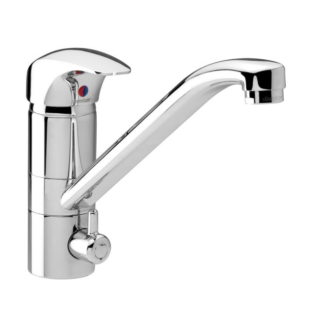 Damixa Space single-lever kitchen mixer tap, with utility connection