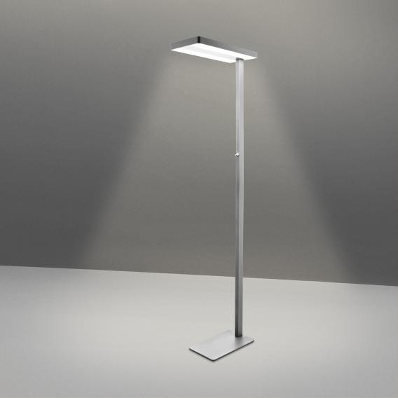 Office Two Led Floor Lamp With Dimmer, Led Floor Lamp
