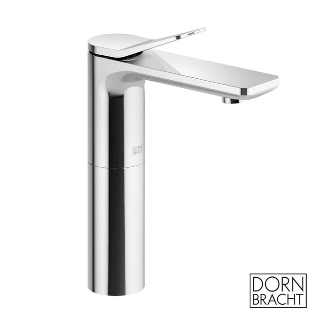 Rubinetto Lavabo Dornbracht Lissé Tre Fori Con Scarico, Cromo: Design Minimal E Flusso Ridotto (5,7 L/min) Per Un Bagno Elegante E Sostenibile.