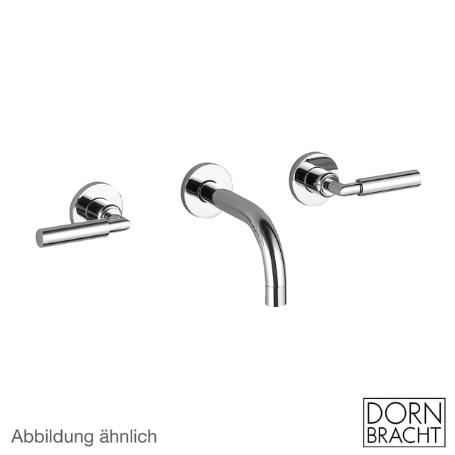 Dornbracht Tara. Mélangeur mural de lavabo noir mat - 36712882-33 | REUTER