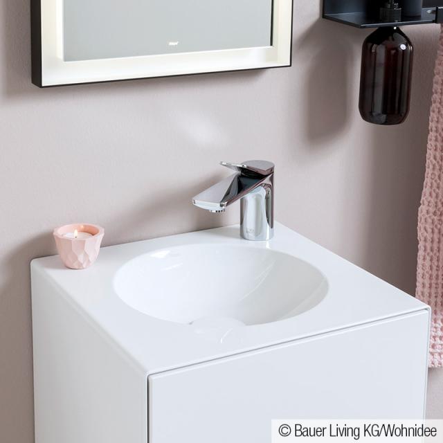 Dornbracht Lissé single lever basin fitting without waste set, chrome