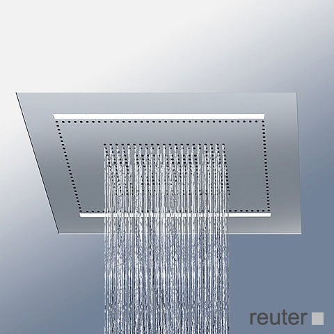overschot emotioneel tennis Dornbracht Water Modules Rainsky M rain panel for ceiling installation,  manual control brushed stainless steel - 41100979-86 | REUTER