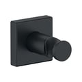 Support De Douche Universel Duravit - Noir Mat, Fixation Murale Invisible, Pour Pommeau De Douche Main