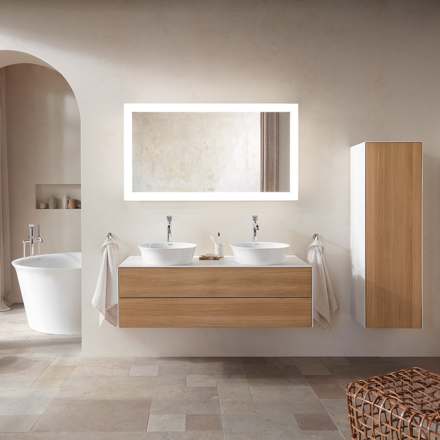 duravit-white-tulip-meuble-suspendu-1-porte-noyer-am-ricain