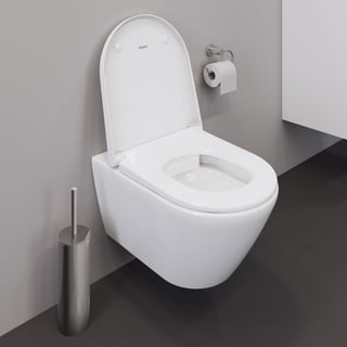keebgyy Abattant de toilette de rechange en polypropylène à fermeture  silencieuse, forme rectangulaire, épais, universel et durable, compatible  avec toutes les cuvettes de toilette ordinaires : : Outils et  Bricolage