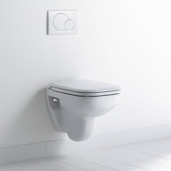Detecteerbaar Zoekmachinemarketing Productie Duravit D-Code Compact wall-mounted washdown toilet white - 2211090000 |  REUTER