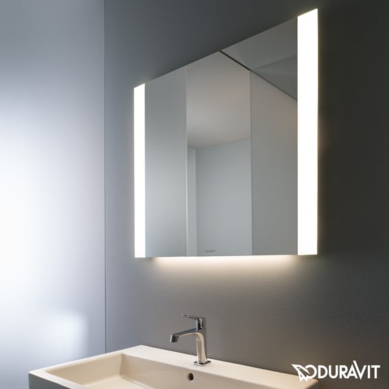 Duravit Miroir Avec Bandeau Lumineux Led Sur Le Cote Version Best Lm77d0000 Reuter