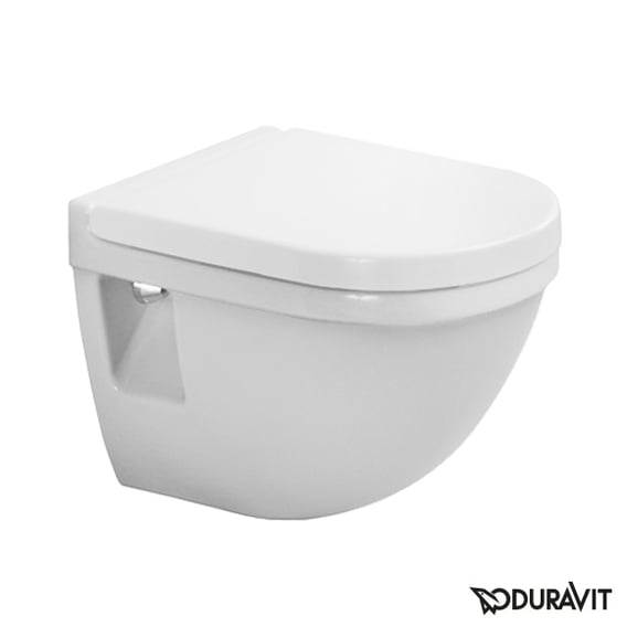 Woud Een effectief atleet Duravit Starck 3 wall-mounted, washdown toilet Compact white - 2202090000 |  REUTER
