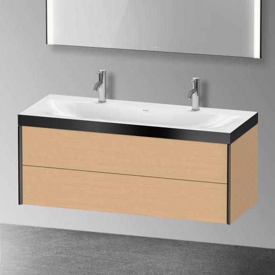 Duravit Xviu Double Washbasin With, Double Wash Basin Vanity Unit
