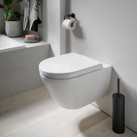 Duravit Viu WC-Sitz In Weiß – Abnehmbar, Mit Edelstahl-Scharnieren, Ohne Absenkautomatik, Maße: 371x463x63 Mm