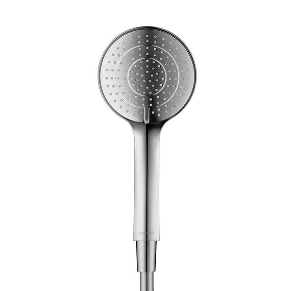 Pommeau De Douche Duravit Universal - 3 Jets (Rain, Intense, Soft), Ø110mm, Chromé, EasyClean - 3