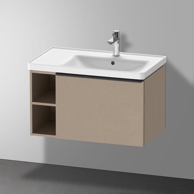 RELAX4LIFE Mobile di Stoccaggio con 1 Anta e 1 Scomparto Aperto, Mobile