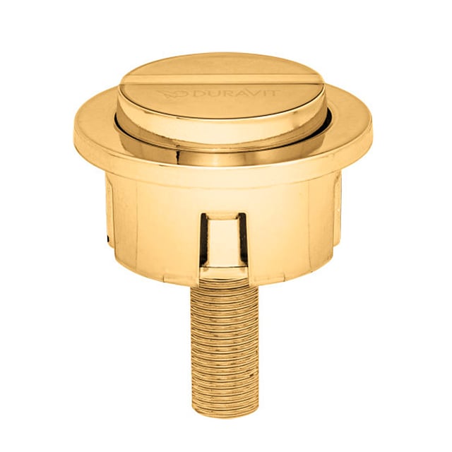 Bouton de chasse d'eau pour toilettes - 49 mm - 55 mm - Double bouton poussoir - Accessoires de rechange pour réparation de réservoir d'eau de salle de bain et WC