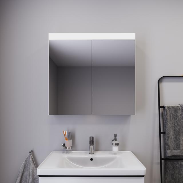 Duravit Armoire de toilette avec éclairage et 2 portes Version « Best »