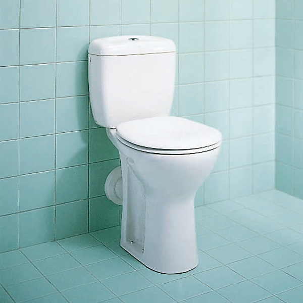 Duravit Duraplus Sudan floorstanding washout toilet, for GERMANY ONLY! white