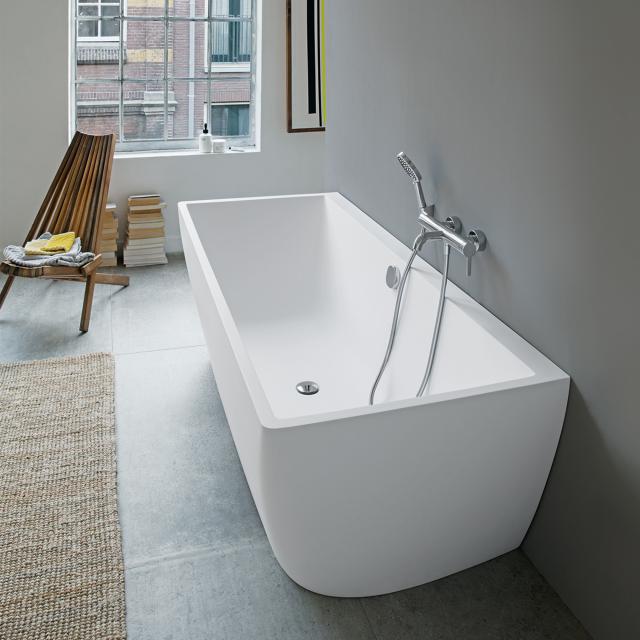 Duravit DuraSquare back-to-wall bath with panelling