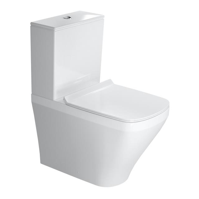 Duravit DuraStyle floorstanding close-coupled washdown toilet white