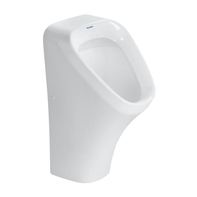 Duravit DuraStyle urinal, rear supply white, with WonderGliss, with target