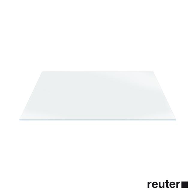 Duravit glass shelves for DuraSquare metal consoles for washbasins white