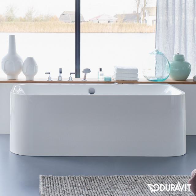 Duravit Happy D.2 back-to-wall bath with panelling