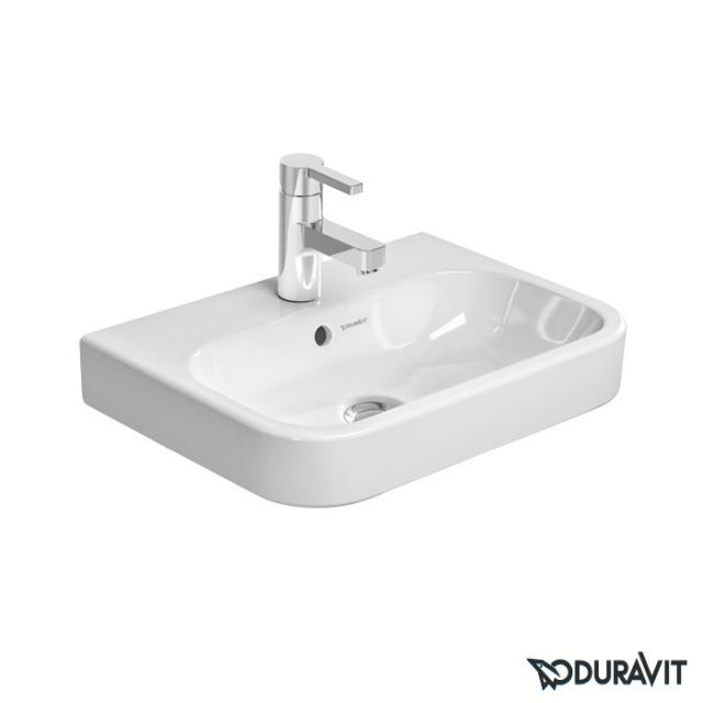 Duravit Happy D.2 vanity hand washbasin white, with WonderGliss