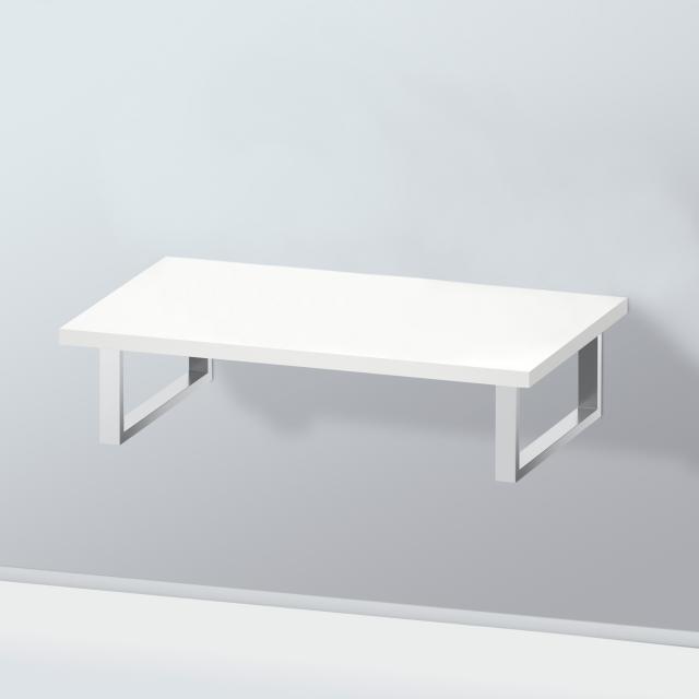 Duravit L-Cube countertop for countertop basin matt white