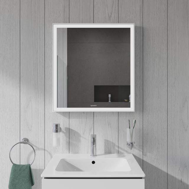 Duravit L-Cube mirror with LED lighting without mirror heating