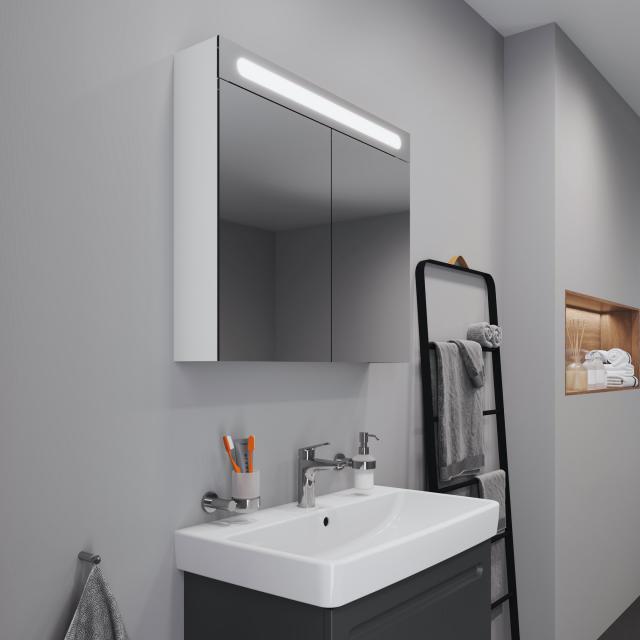Duravit No.1 mirror cabinet with lighting and 2 doors