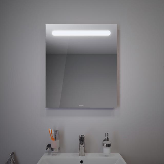 Duravit No.1 mirror with lighting