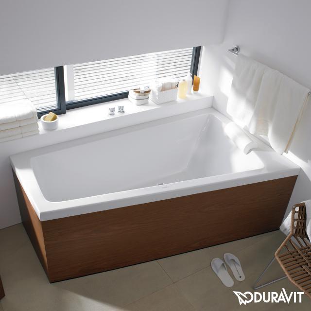 Duravit Paiova corner bath, built-in