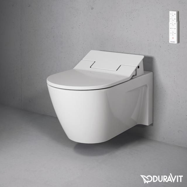 Duravit Starck 2 wall-mounted washdown toilet for SensoWash® white