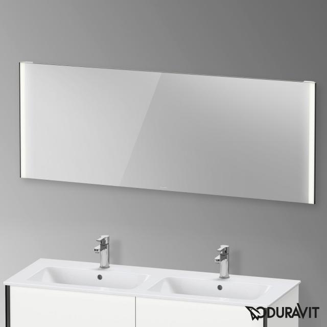 Duravit XViu mirror with LED lighting, sensor version matt black