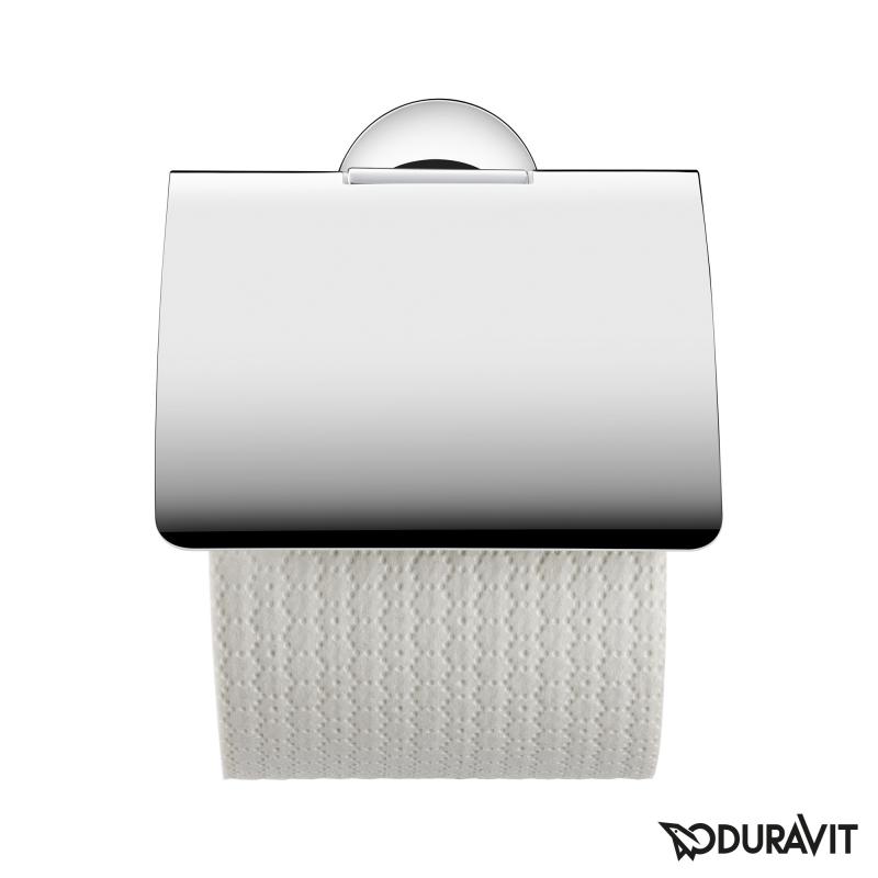 Duravit Starck T Dérouleur de papier toilette avec couvercle, 0099401000