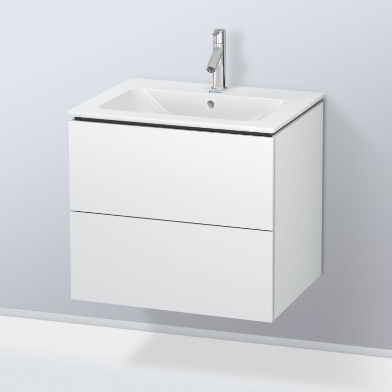 Duravit L-Cube Meuble sous-lavabo avec 2 tiroirs, LC624001818